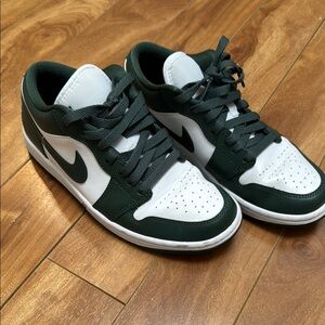 Nike green Jordan’s
